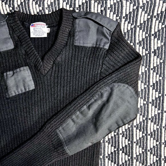 100% wool Military sweater - Picture 3 of 9